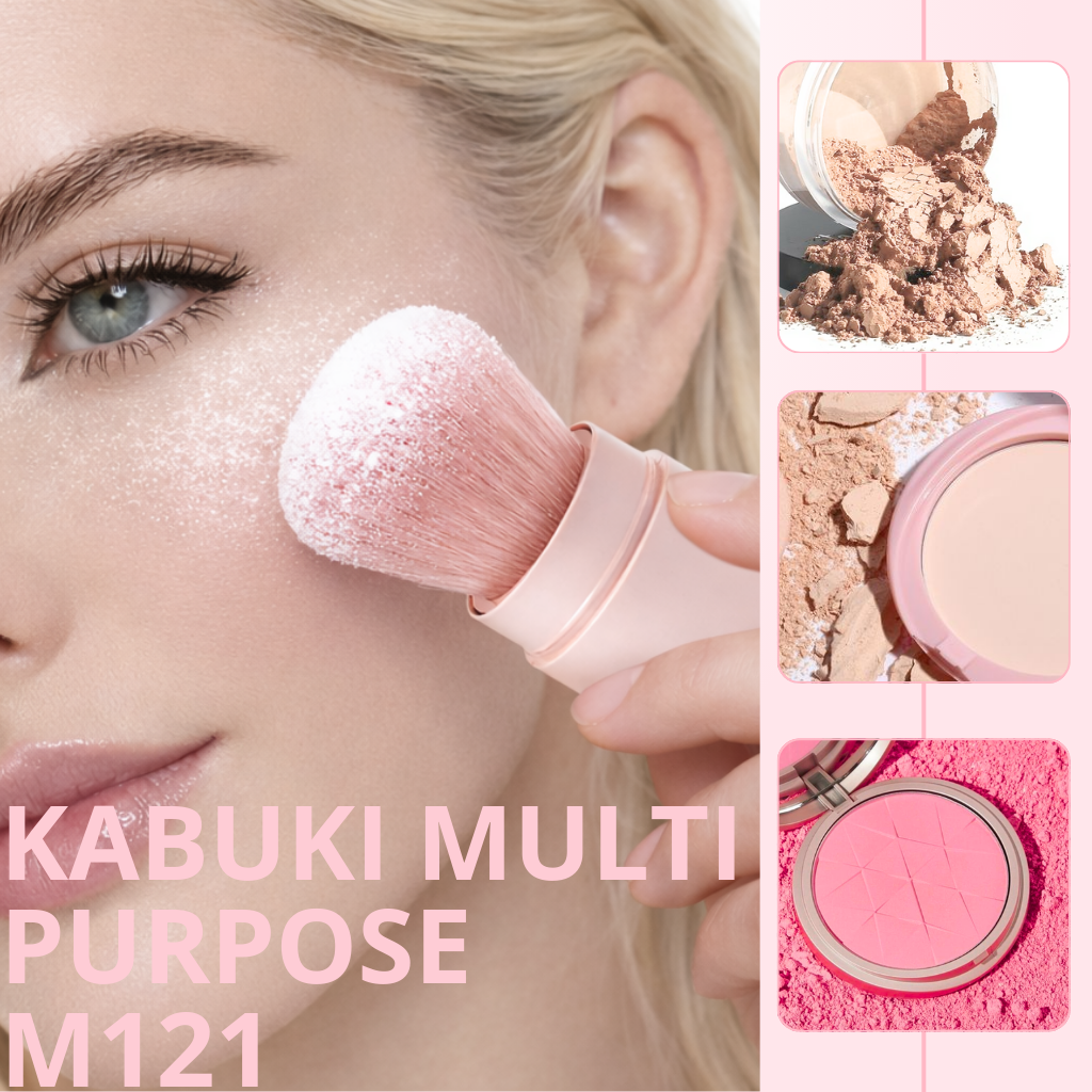 Cọ Phủ Phấn Và Tán Má Hồng Đa Năng Morphe Kabuki Multi-Purpose M121